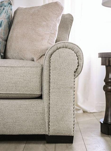 LAREDO Sofa, Beige - Furniture 4 Less Outlet (Salinas,CA)