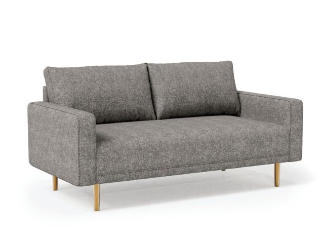 ELVERUM Loveseat, Charcoal Gray