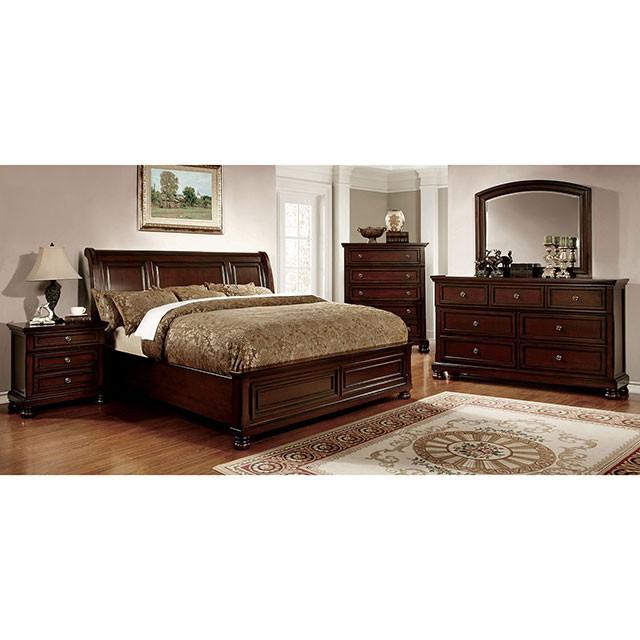 NORTHVILLE Dark Cherry Media Chest - Furniture 4 Less Outlet (Salinas,CA)