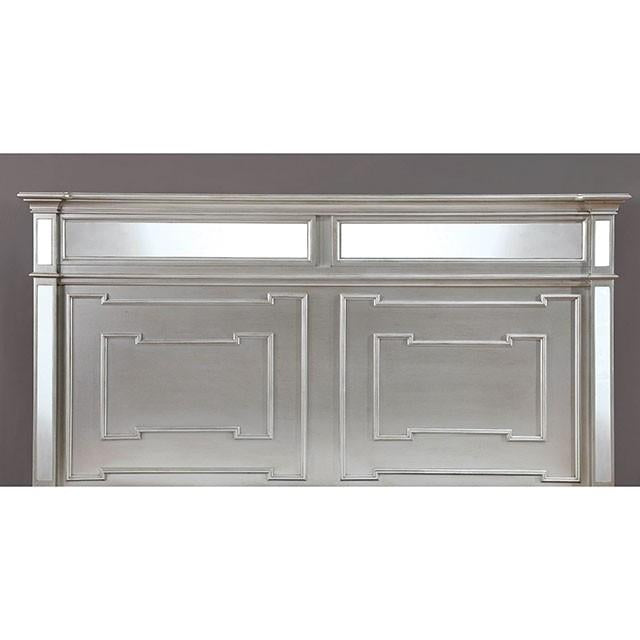 Salamanca Silver Cal.King & Queen Bed - Furniture 4 Less Outlet (Salinas,CA)