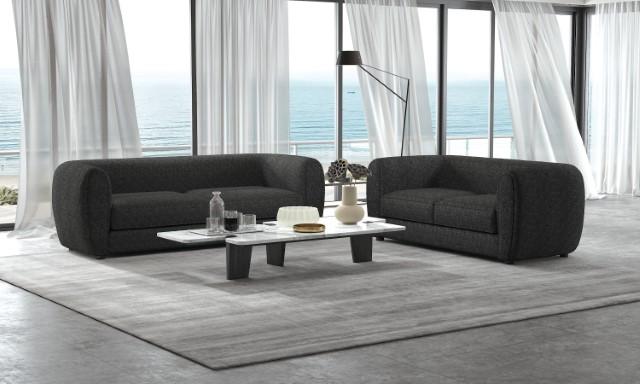 VERDAL Loveseat, Black - Furniture 4 Less Outlet (Salinas,CA)
