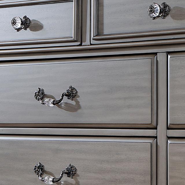 SYRACUSE Night Stand, Gray - Furniture 4 Less Outlet (Salinas,CA)