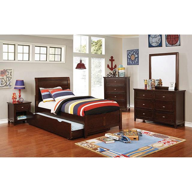 BROGAN Brown Cherry Trundle/Drawers - Furniture 4 Less Outlet (Salinas,CA)