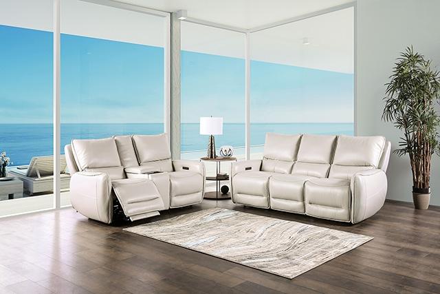 PHINEAS Power Sofa, Beige - Furniture 4 Less Outlet (Salinas,CA)