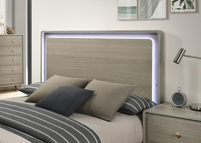 Rainier E.King Bed - Furniture 4 Less Outlet (Salinas,CA)