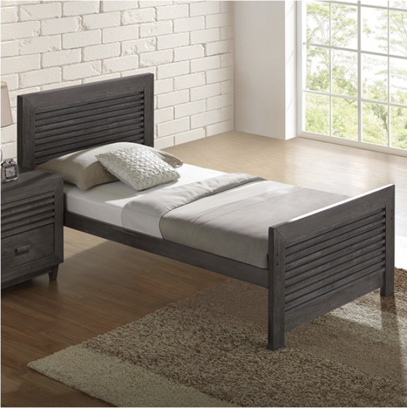 Griffin Twin Bed - Furniture 4 Less Outlet (Salinas,CA)