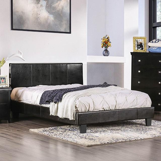 Evans Bed Espresso & Pink - Furniture 4 Less Outlet (Salinas,CA)