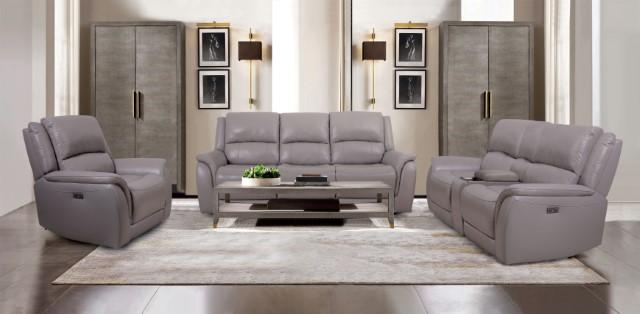 GORGIUS Power Recliner, Light Gray - Furniture 4 Less Outlet (Salinas,CA)