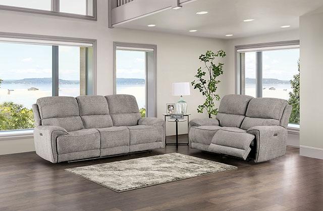 MORCOTE Power Recliner, Light Gray - Furniture 4 Less Outlet (Salinas,CA)