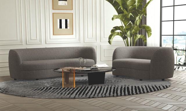 VERSOIX Loveseat, Charcoal Gray - Furniture 4 Less Outlet (Salinas,CA)