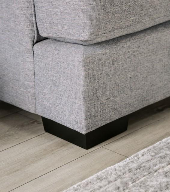 SKYLINE Sofa, Light Gray/Brown - Furniture 4 Less Outlet (Salinas,CA)