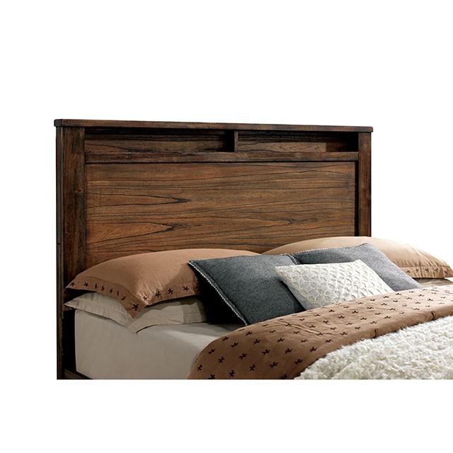 ELKTON Oak QUEEN BED - Furniture 4 Less Outlet (Salinas,CA)