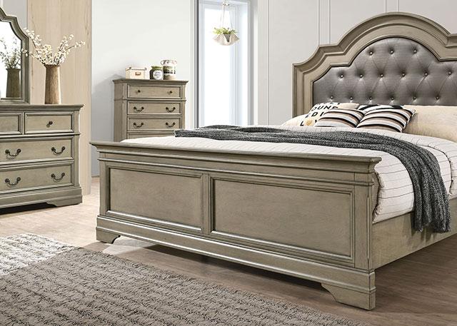 LASTHENIA Cal.King, E.King, Queen Bed - Furniture 4 Less Outlet (Salinas,CA)