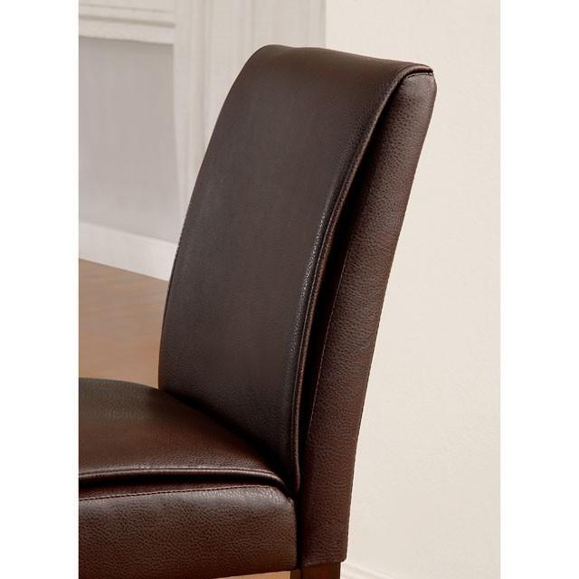 GLADSTONE I Dark Walnut/Ivory Dining Table - Furniture 4 Less Outlet (Salinas,CA)