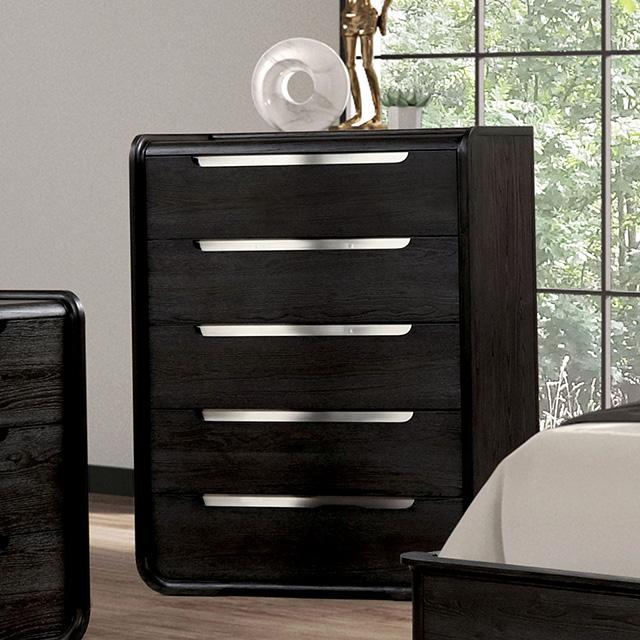 Osterley Chest Black - Furniture 4 Less Outlet (Salinas,CA)