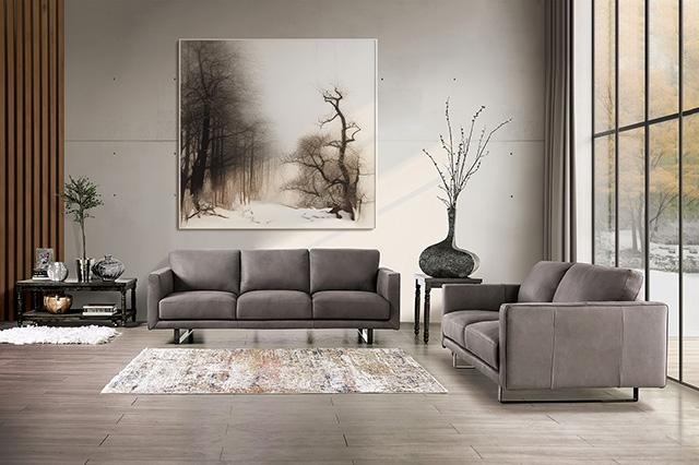 Mezzanotte Sofa Gray - Furniture 4 Less Outlet (Salinas,CA)