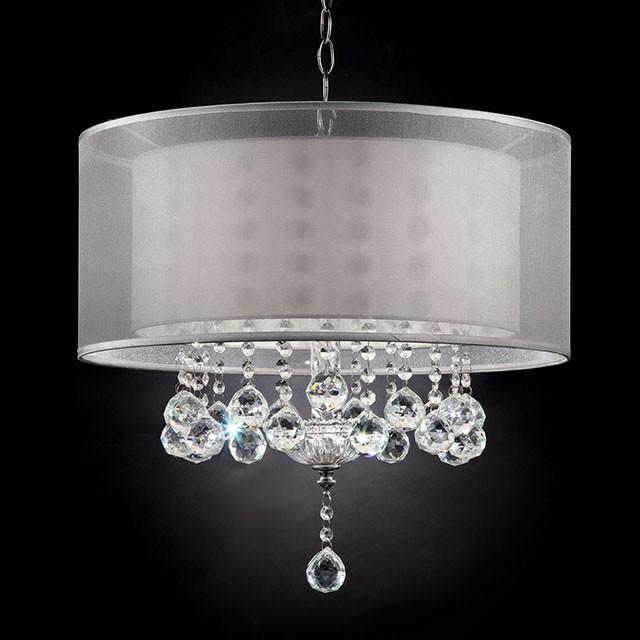 19"H Ceiling Lamp, Hanging Crystal - Furniture 4 Less Outlet (Salinas,CA)