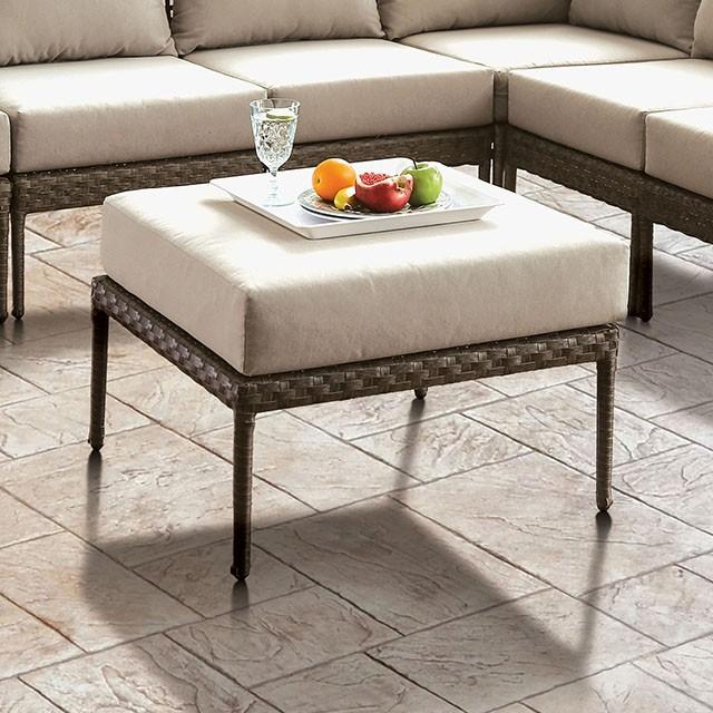 ALEISHA Patio Ottoman - Furniture 4 Less Outlet (Salinas,CA)