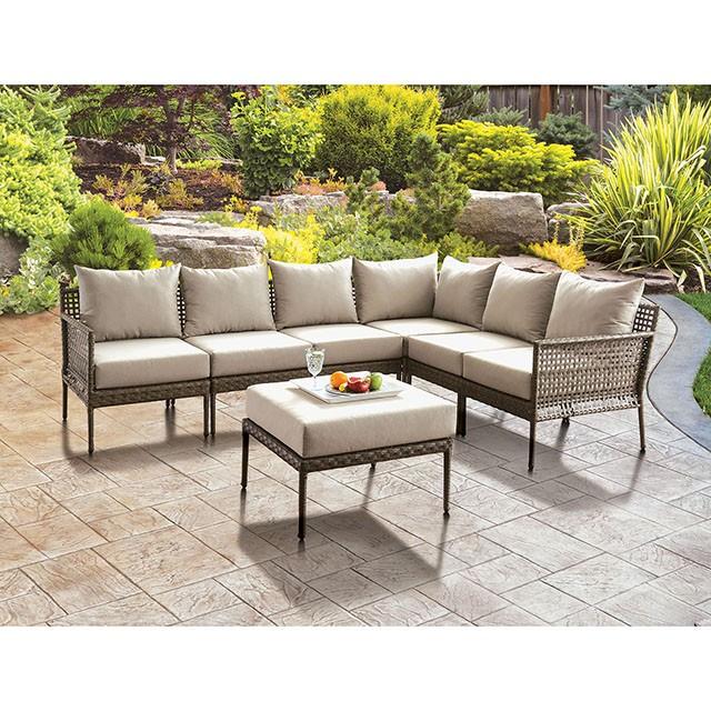 ALEISHA Patio Ottoman - Furniture 4 Less Outlet (Salinas,CA)