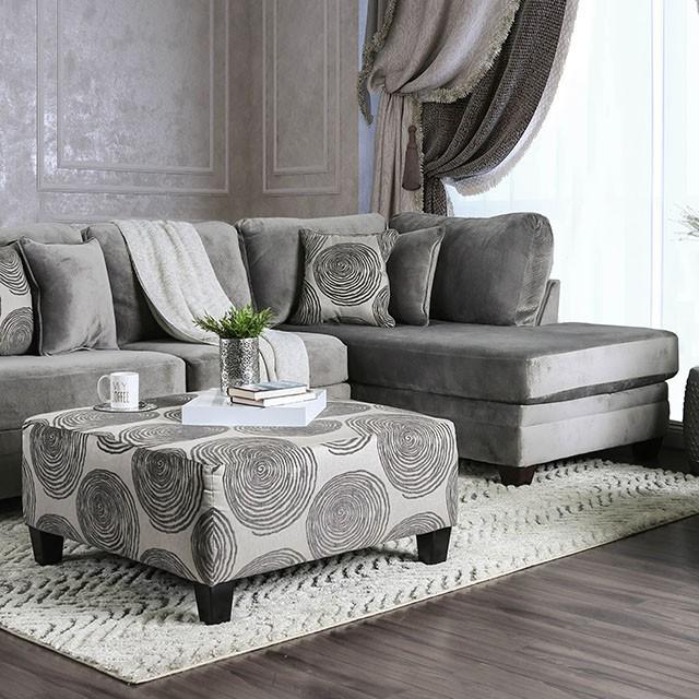 Bonaventura Gray Sectional - Furniture 4 Less Outlet (Salinas,CA)