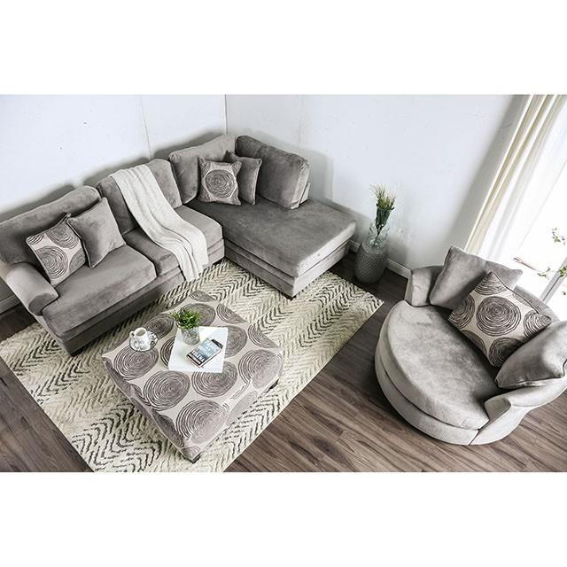 Bonaventura Gray Sectional - Furniture 4 Less Outlet (Salinas,CA)