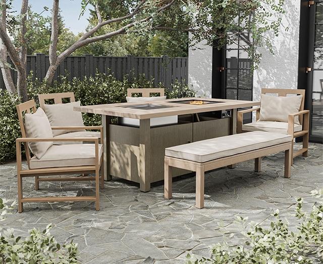 Bordeaux Bench - Furniture 4 Less Outlet (Salinas,CA)