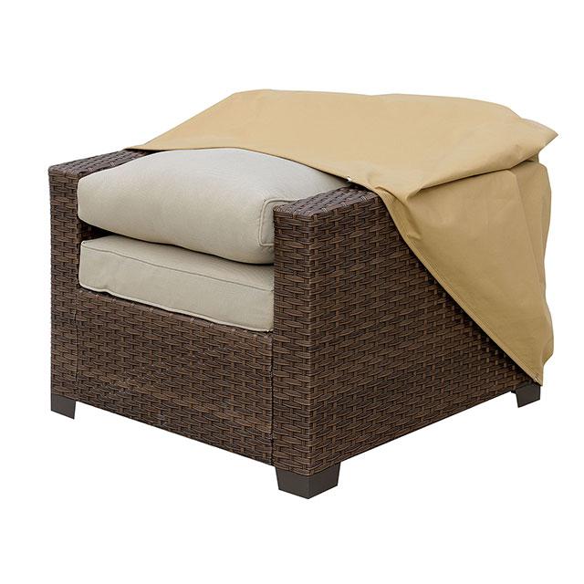 BOYLE Light Brown Dust Cover for Chair - Furniture 4 Less Outlet (Salinas,CA)