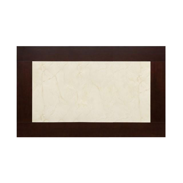 BRENT Dark Cherry/Ivory Dining Table - Furniture 4 Less Outlet (Salinas,CA)