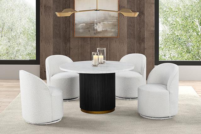 Broager Dining Swivel Chair - Furniture 4 Less Outlet (Salinas,CA)