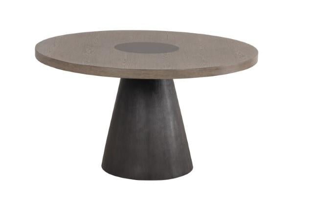 Broager 5 Pc Dining Table Set (Light Gray Swivel Chairs) - Furniture 4 Less Outlet (Salinas,CA)