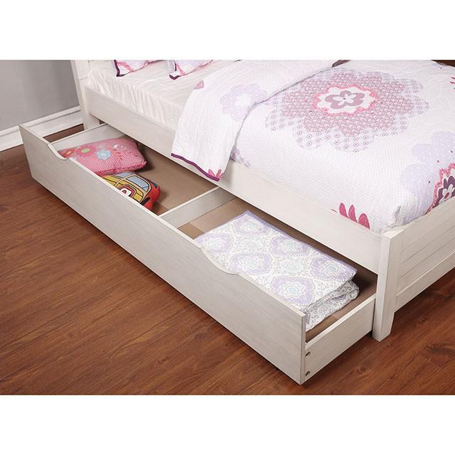 BROGAN Antique White Trundle/Drawers - Furniture 4 Less Outlet (Salinas,CA)
