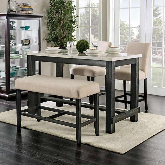Brule 5 Pc Counter Ht Table Set - Furniture 4 Less Outlet (Salinas,CA)