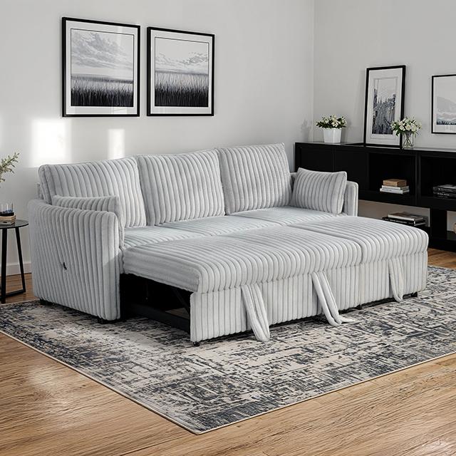 Denholme Sectional w/ Pull Out - Furniture 4 Less Outlet (Salinas,CA)