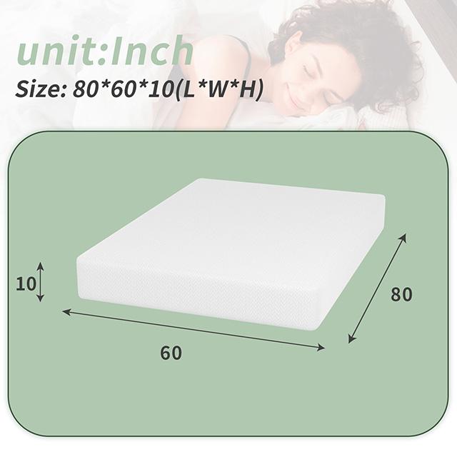 Coreopsis 10" Queen Memory Foam Wave Comfort - Furniture 4 Less Outlet (Salinas,CA)