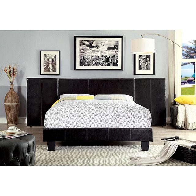 Winn Park Cal.King, E.King, Twin, & Full Bed Chrome, Gray, Brown, & Chrome - Furniture 4 Less Outlet (Salinas,CA)