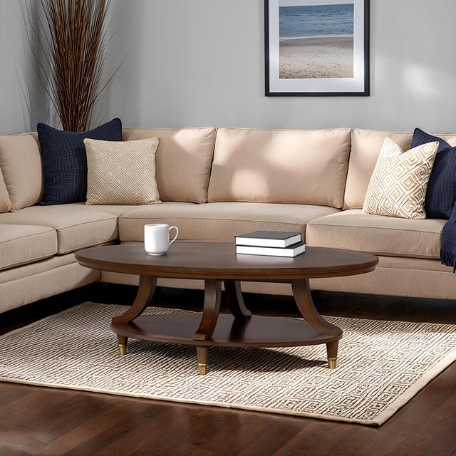 Westerham Oval Cocktail Table - Furniture 4 Less Outlet (Salinas,CA)