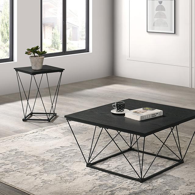 Whetstone 3 Pc. Table Set Black - Furniture 4 Less Outlet (Salinas,CA)
