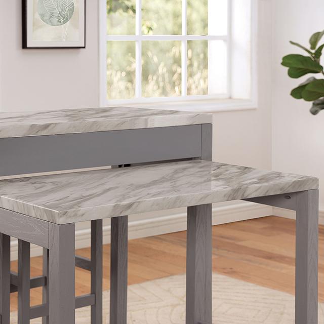 Whitehall Counter Ht Table Set - Furniture 4 Less Outlet (Salinas,CA)
