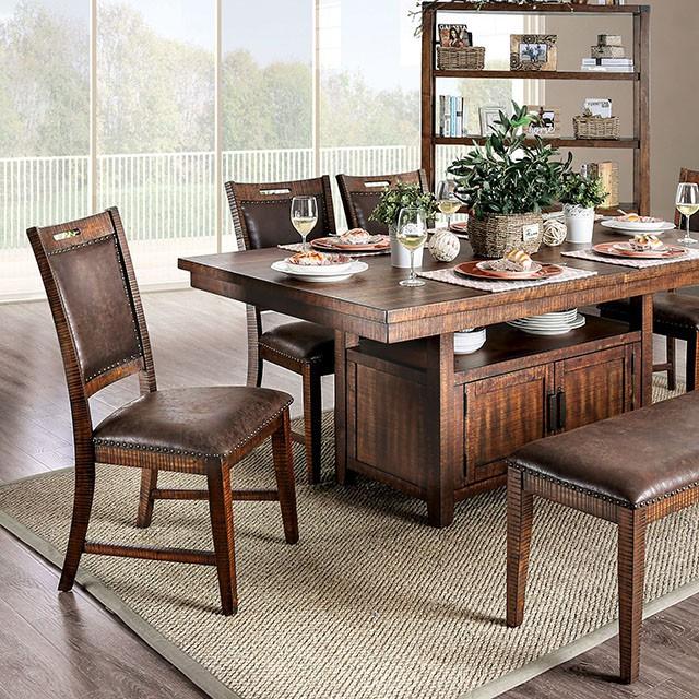 Wichita Light Walnut Dining Table - Furniture 4 Less Outlet (Salinas,CA)