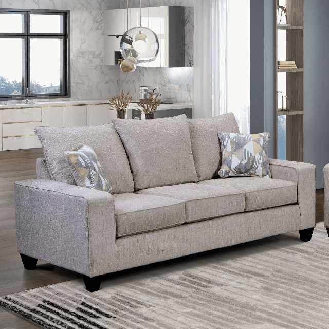 WEST ACTION Sofa, Beige - Furniture 4 Less Outlet (Salinas,CA)