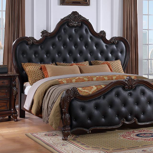 Ventresca 4 & 5 Piece Queen Bedroom Set White & Chrome - Furniture 4 Less Outlet (Salinas,CA)