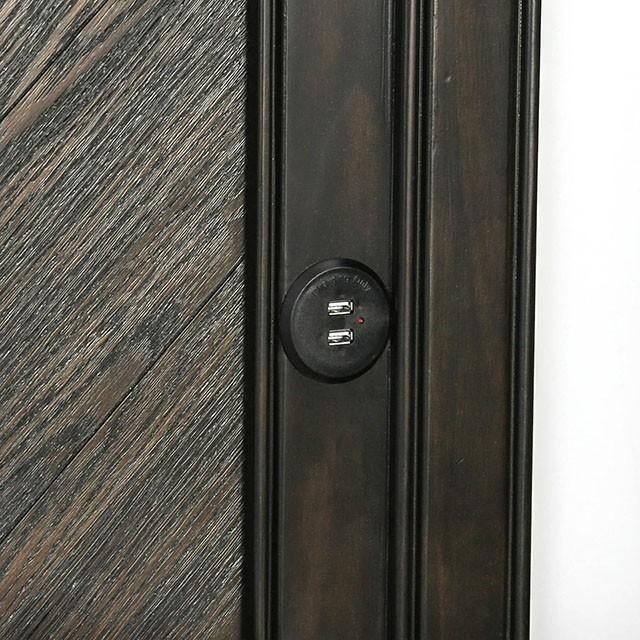 Argyros Espresso E.King Bed - Furniture 4 Less Outlet (Salinas,CA)