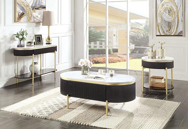 KOBLENZ End Table, Dark Walnut - Furniture 4 Less Outlet (Salinas,CA)