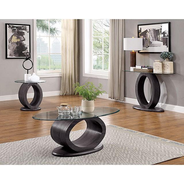 Lodia Gray Sofa Table - Furniture 4 Less Outlet (Salinas,CA)