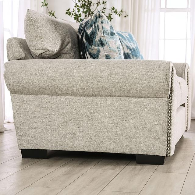 LAREDO Sofa, Beige - Furniture 4 Less Outlet (Salinas,CA)