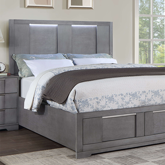 REGULUS Cal.King, E.King, & Queen Bed - Furniture 4 Less Outlet (Salinas,CA)