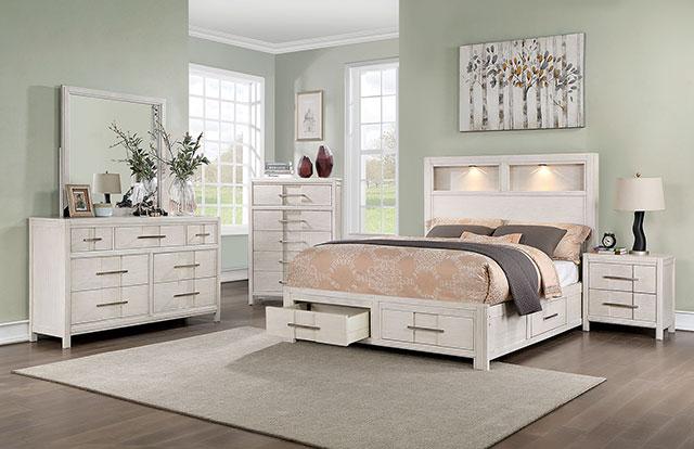 BERENICE Mirror, White - Furniture 4 Less Outlet (Salinas,CA)