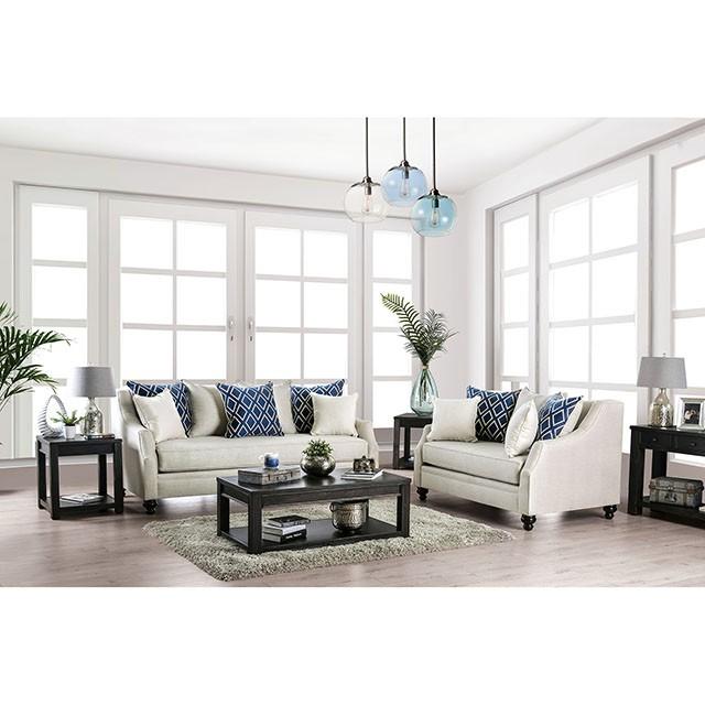 Nefyn Ivory Sofa - Furniture 4 Less Outlet (Salinas,CA)