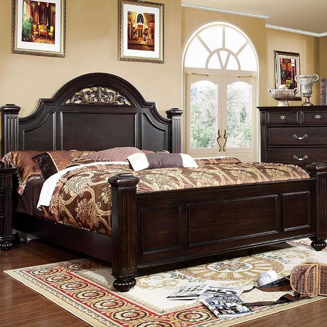 Syracuse Dark Walnut Queen Bed image