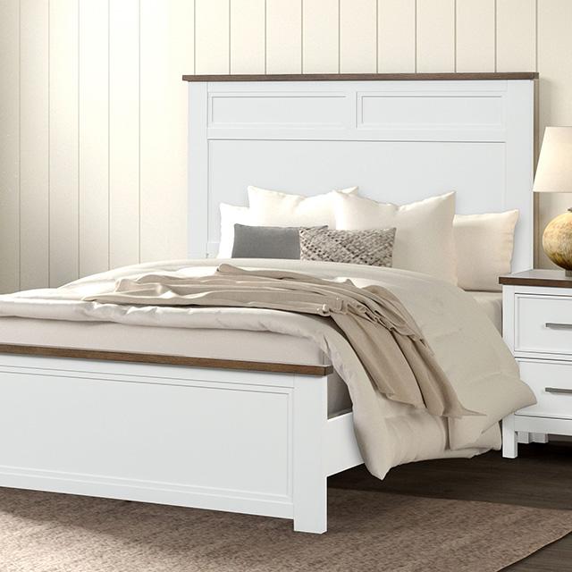 Pinetop 4 & 5 Piece Twin Bedroom Set White & Blue - Furniture 4 Less Outlet (Salinas,CA)